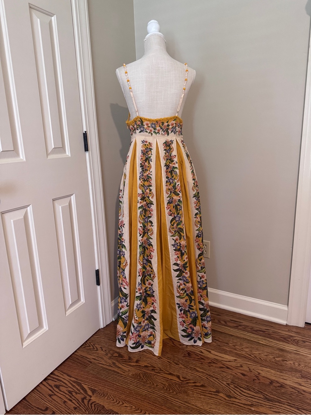 Farm Rio Sand Hilo Striped Maxi Sundress - Picture 2 of 12
